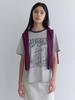 Onaenon Color Block Neck Artwork T-Shirt New6Me424