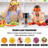 Nieuwe 600ml Draagbare Sapcentrifuge Beker Multifunctionele Sapcentrifuge USB Opladen Sapcentrifuges Milkshake Blender 6 Bladen Camping Keuken Vers Fruit