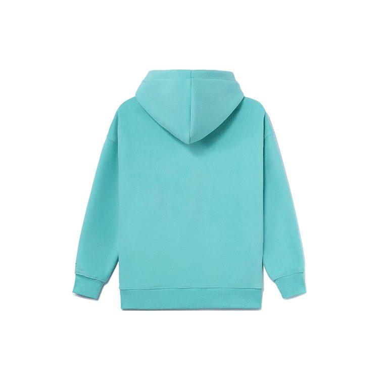 Li Ning Disney/Disney Collaboration, Pixar Lotso Collection, Fleece Lined Loose Fit Pullover Hooded Sweatshirt Women's AWDR760-1
