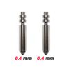 Upgrade Anycubic Kobra X/Kobra 4 Hotend Bimetallic Nozzle Heating Assembly For Anycubic Kobra X 0.2/0.4/0.6/0.8mm 3D Printer