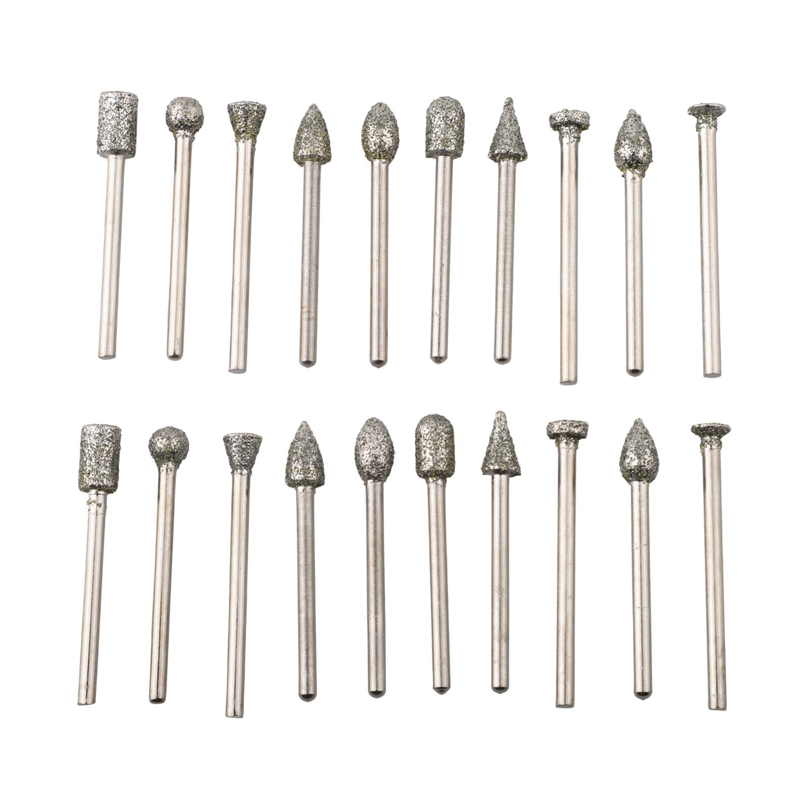 

Precision Grinding Bits Emery Carving Tools For Small Projects 46 Silver Precision Grinding For Glass Versatile Application China Mainland