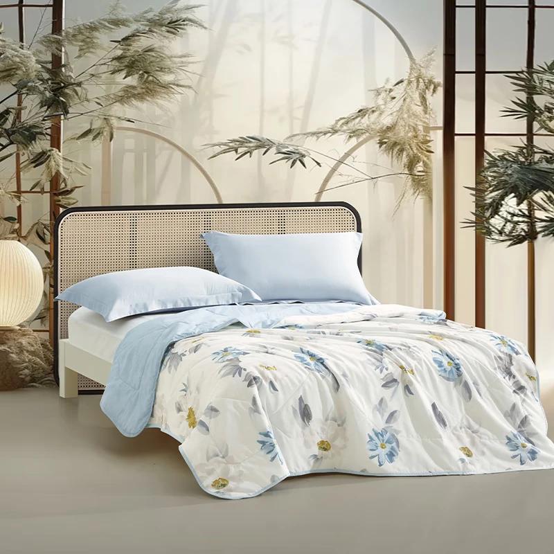 

Mengjie Summer Flowers Washable Antibacterial Quilt