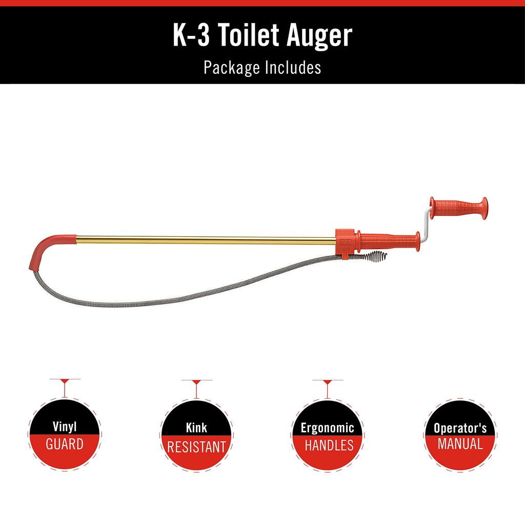 Rigid Closet Auger