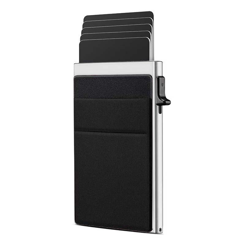 Men's RFID Blocking Metal Wallet & Card Holder