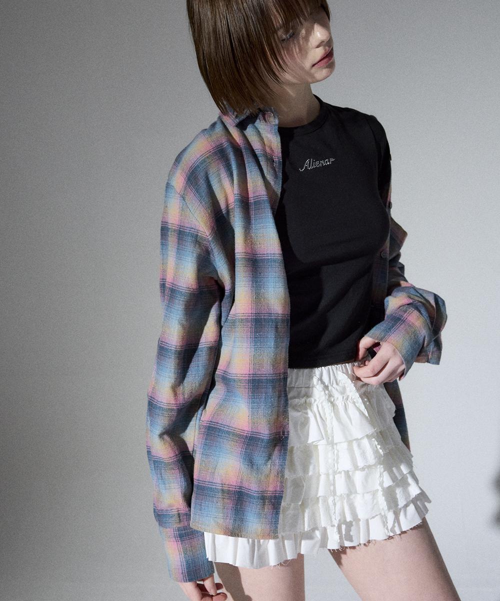 Aliena Check Pink Shirts Multi