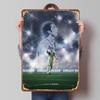 Gianluigi Buffon Una Leyenda del Fútbol Póster Impreso Arte de Pared Personalizado Letreros Metálicos Retro Vintage de Hojalata para Decoraciones de Habitaciones del Hogar