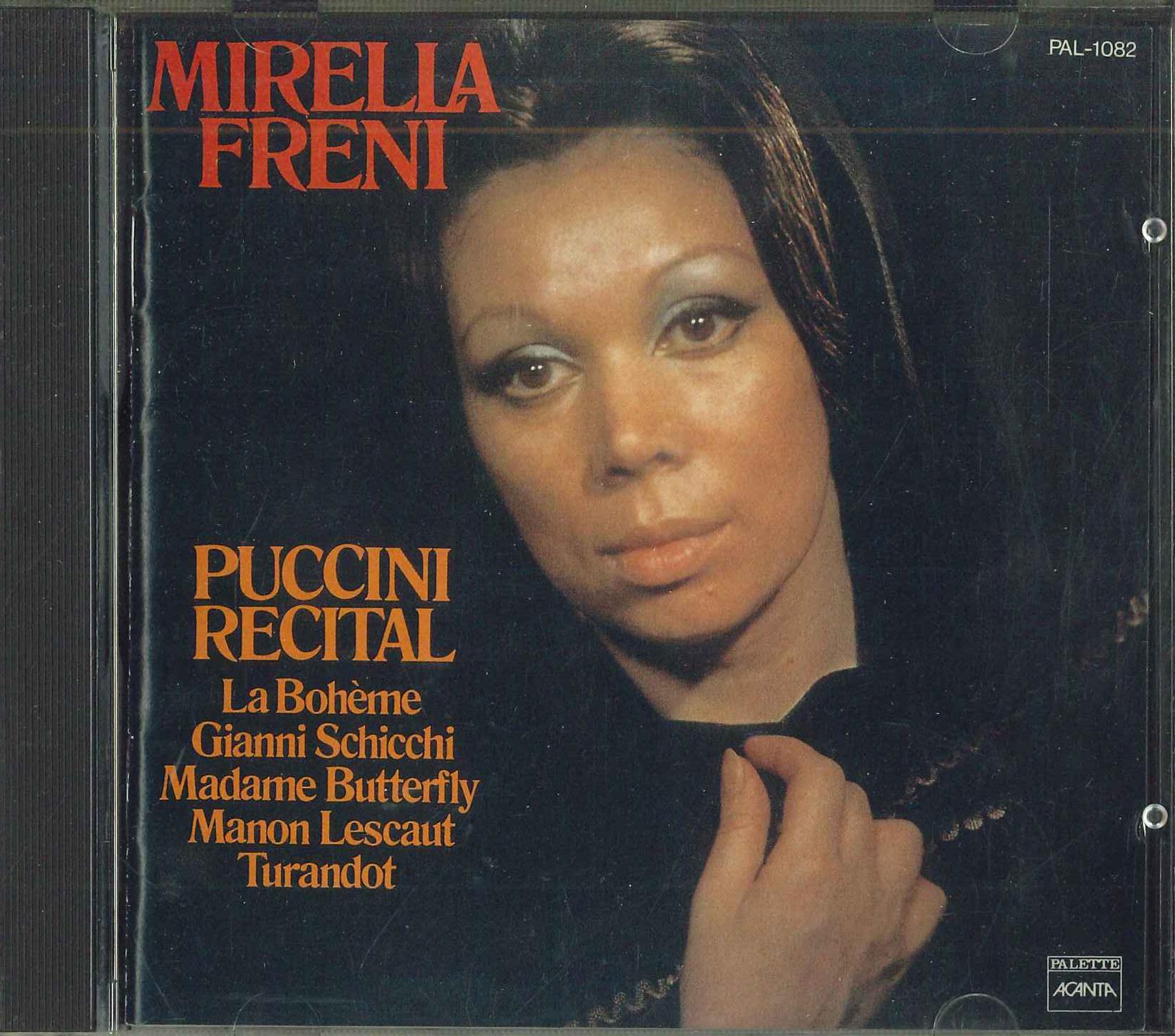 

CD MIRELLA FRENI - Puccini FAVORITES PAL1082 NIPPON CROWN 1988 Japan Classical Used