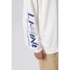 Li Ning Sweatshirts Unisex White Crew Neck Moderate Regular AWDTC45-1