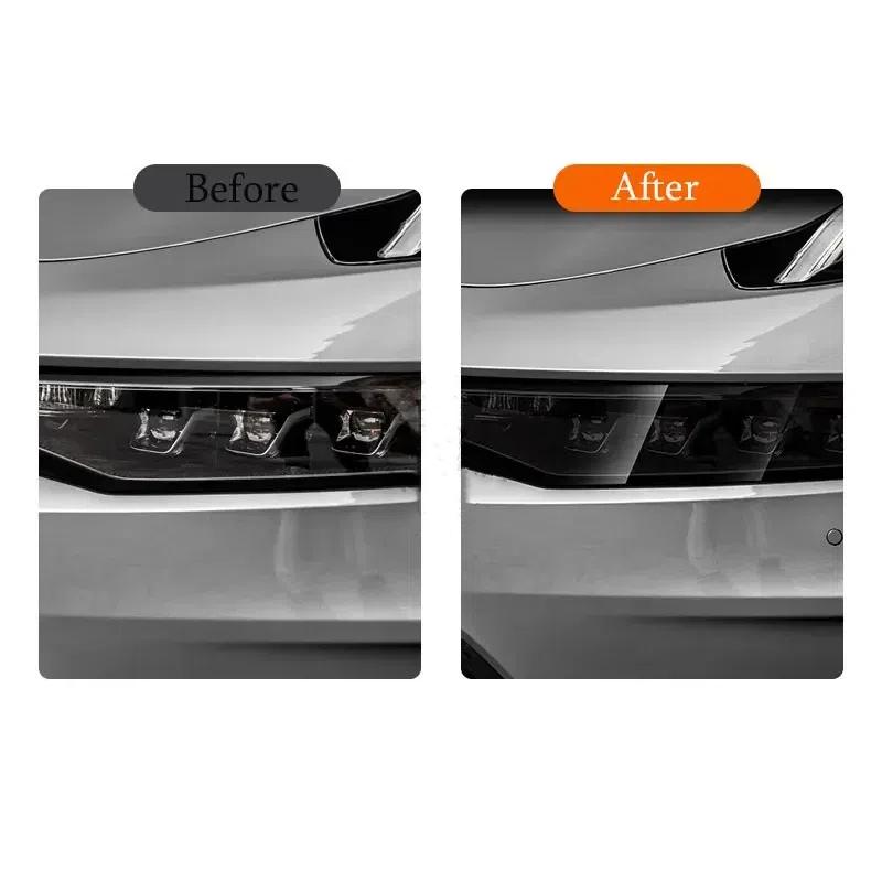 For Zeekr Krypton 001   TPU Blackened Headlight Taillight Foglight Protective Film Car Modification Color Changing Film