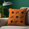 Happy Halloween Cute Spider Pillow Case Plush Fabric Soft Pillowcase Double Sided Print Sofa Cushion Cover Throw