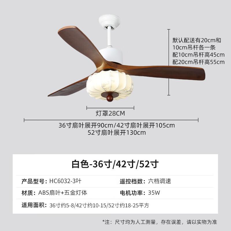 Smart Inverter Ceiling Fan with Light