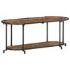 VidaXL Meuble TV 100x42x40 cm Bois massif de récupération, banc TV, meuble hifi, console TV, buffet TV, meuble multimédia, 4013490