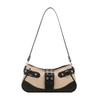 Vintage Girl Style Crossbody Bag, Small Niche Crescent-shaped Bag, Single Shoulder Strap Bag