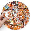 50 Red Panda Doodle Personality Cartoon Cute Animals Children Creative DIY Mobile Suitcase Stickers