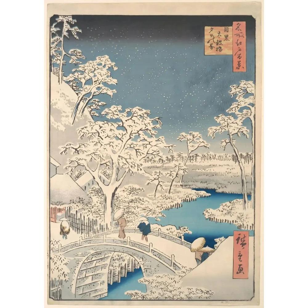 Japanese Landscape Ukiyo-e Kawase Hasui Artworks Art Poster Vintage Canvas Painting Wall Print Picture Room Home Decoration