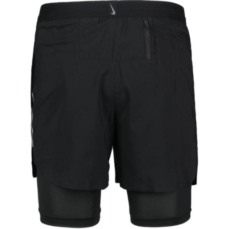 Nike As M Nk Flx Stride Short 5In Comfortable Skin-Friendly Elastic Casual Shorts Men Shorts Black AJ7783-010