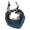 Soft Cotton Reversible Checkered Scarf Spring Neck Accessory For Women Stylish Neck Wrap Hair Bandana Bag Decoration