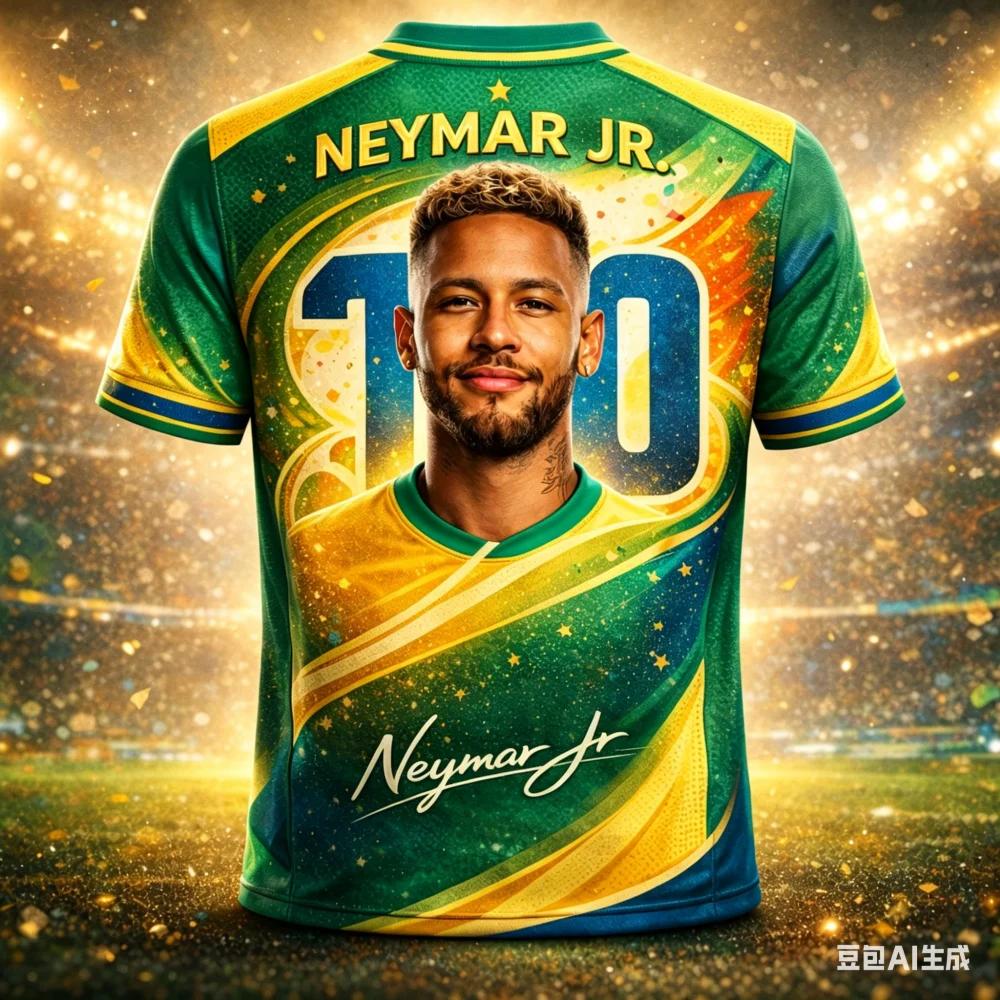 Summer Hot Sale Neymar 3D Printed Soccer Fan T Shirt Kids Casual Football Match Training Breathable Sports Jersey Clothing Top