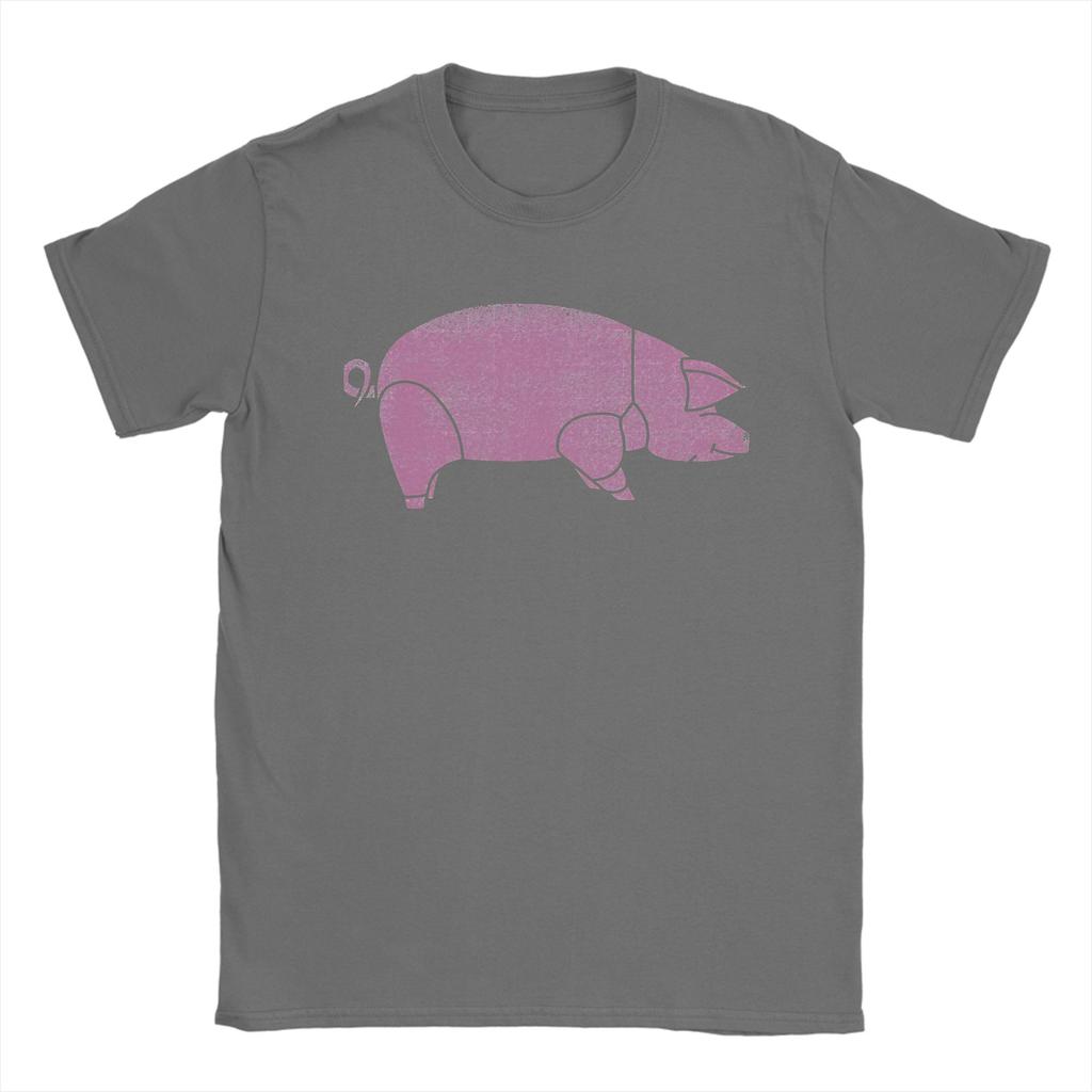 Unisex TShirts Pig Shirt As Worn By Davids Gilmours Classic Pure Cotton Tees Short Sleeve T Shirt Crew Neck Clothing Gift Idea