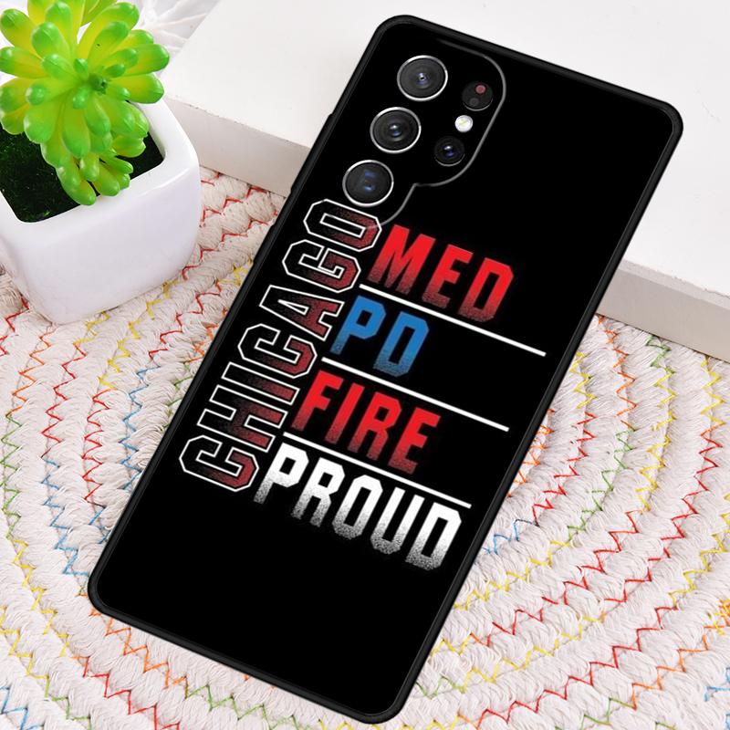 Chicago Fire TV Show Soft Phone Case for Samsung Galaxy Note 10 Pro S26 Ultra S23 S24 FE S25 S21 S22 PLUS Shockproof Cove