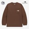 Men S White Label Pocket Long Sleeve Round Tee Lbr