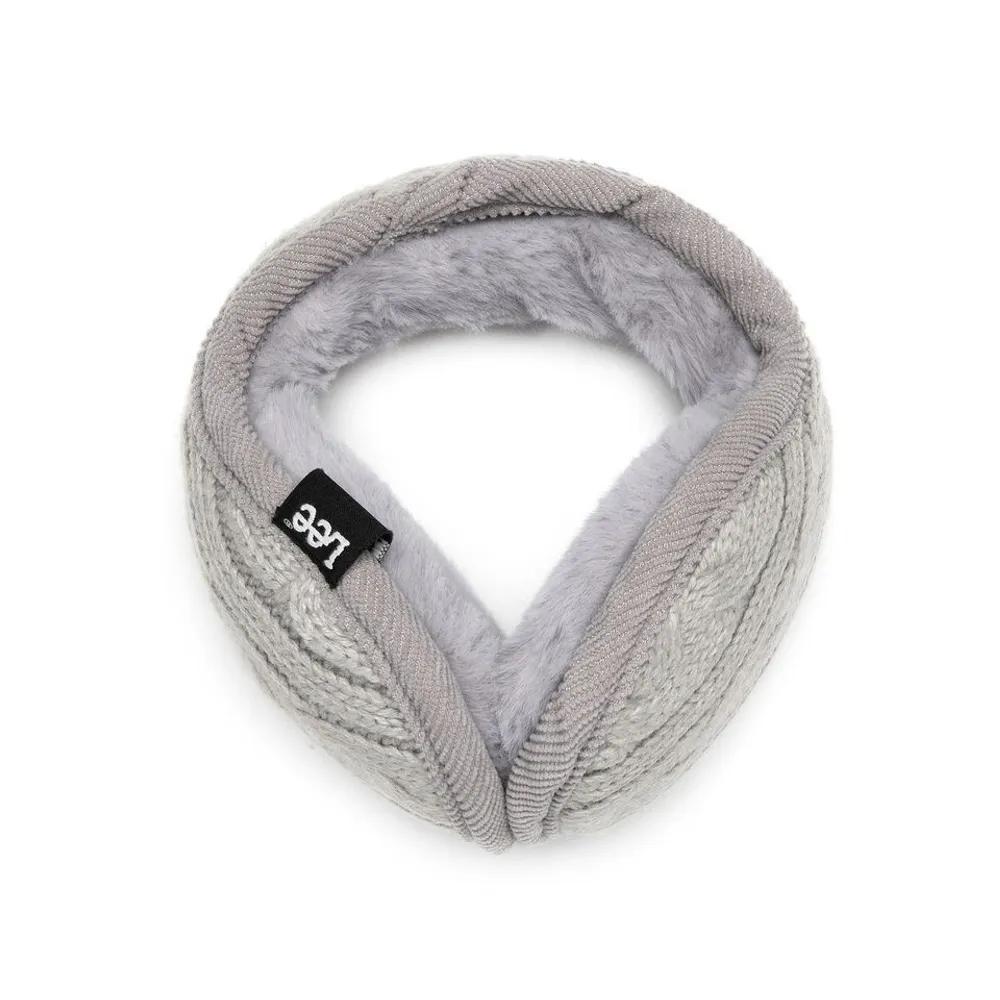Lee Knit Earmuffs Gray LE2404TC41GR 193204 FREE