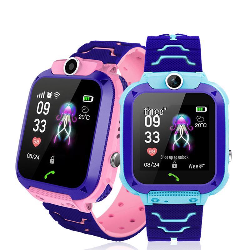 Children's Smartwatch with Camera & Chat - Waterproof, Model Q12/Q19 for Primary Students