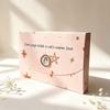 Floral Artwork 2027 Desk Calendar Wooden Base Monthly Desk Calendar  Home Office Decorative