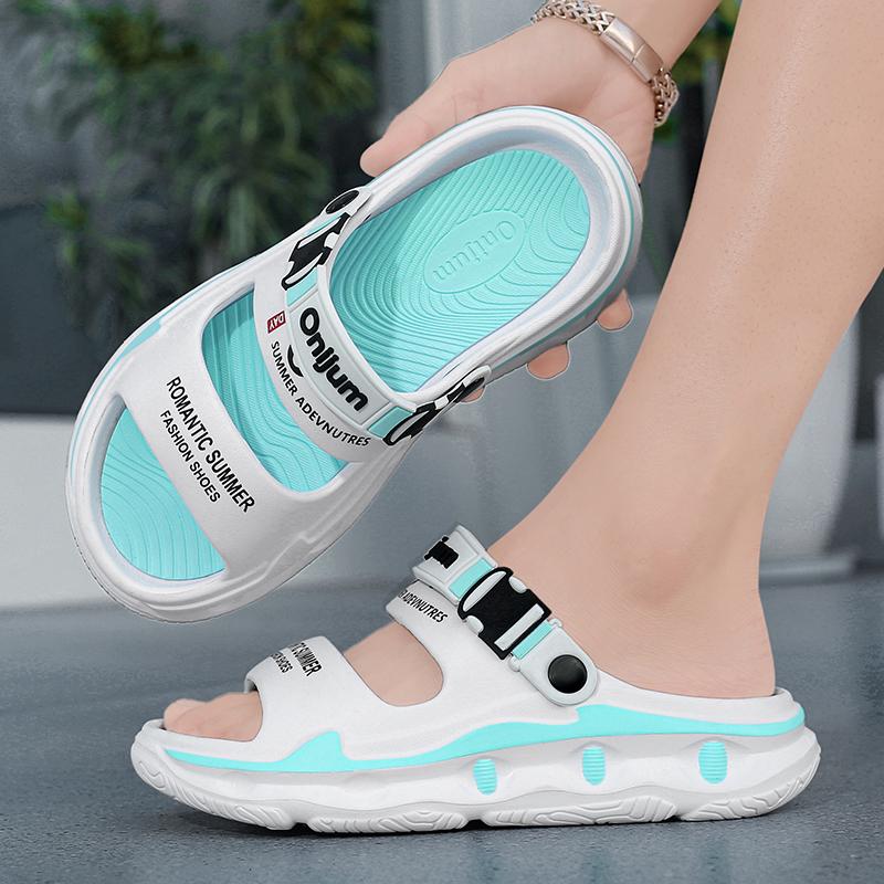MAEDEF Men Slippers Man Sandals EVA Men's Soft Casual Shoes Beach Sandals Summer Slippers Mens Clogs Shoes Flip Flops Male Shoes