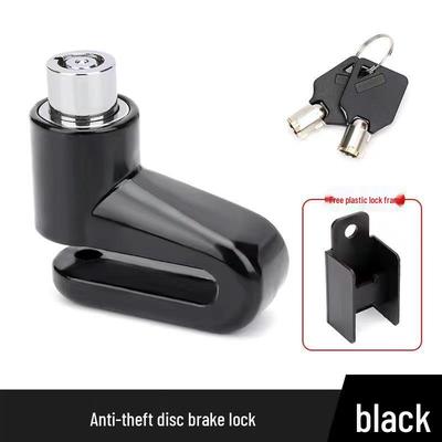 Lucchetto Antifurto Universale per Moto e Biciclette - Lega Solida, Blocco Disco Freno a Disco in Rame