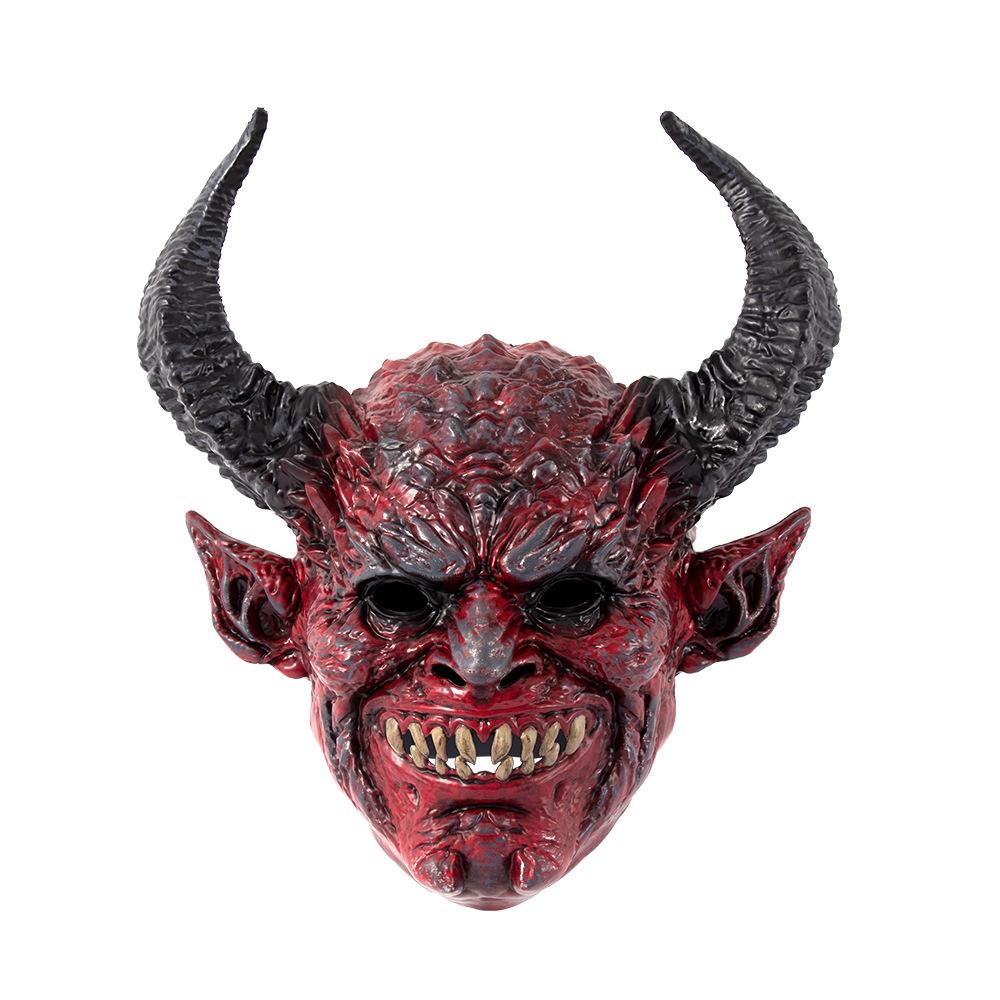 Halloween Devil Head Mask Party Mask