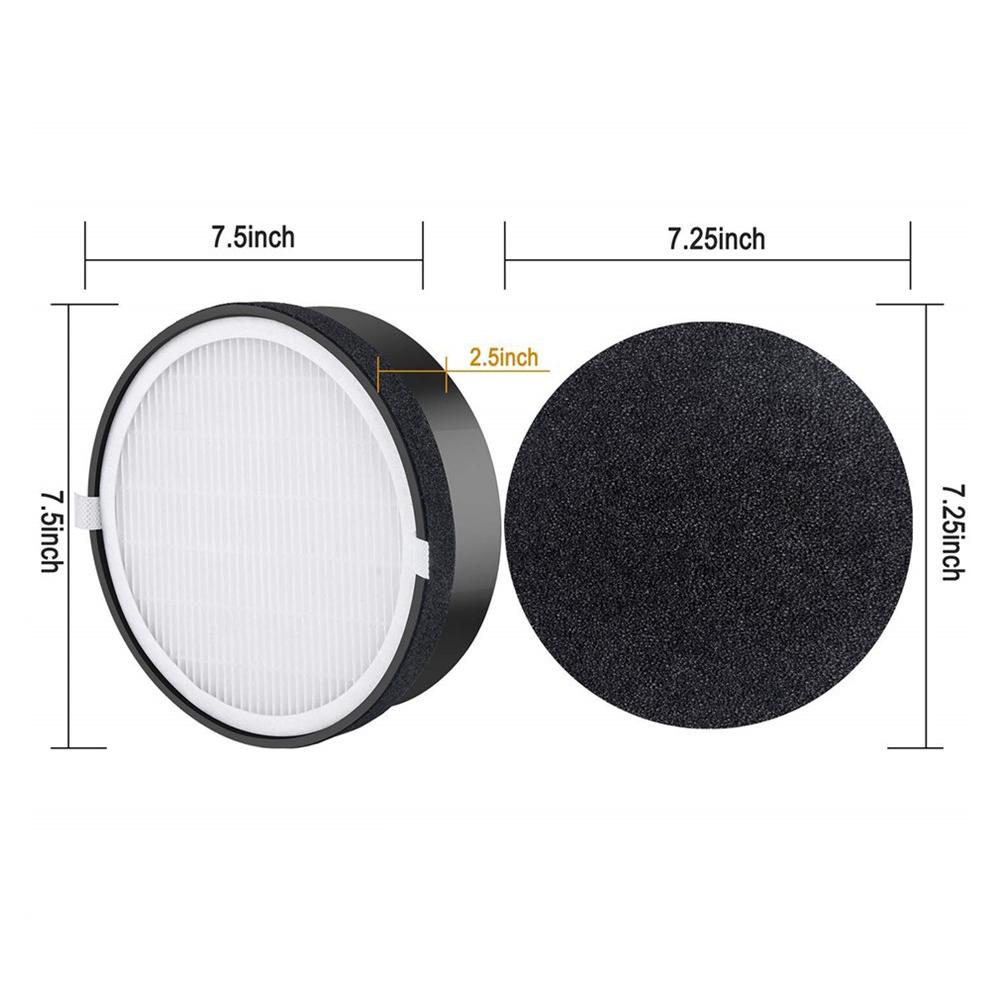Hepa Filter Replacements For Levoit Air Purifier LV-H132 LV-H132-RF Activated Carbon Filter Parts Cleaning Air Purifier Part
