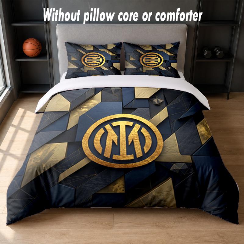 Borussia Dortmund Design Bed Bedding Set 1 Duvet Cover + 2 Pillowcases Soft Breathable Household Bed Linens