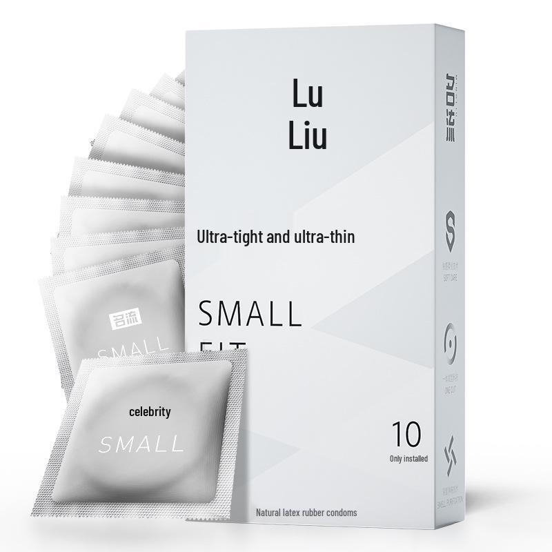 Ultra Thin Ribbed & Lubricated Condoms with Hyaluronic Acid - 10 Pack Adult Sex Toy
