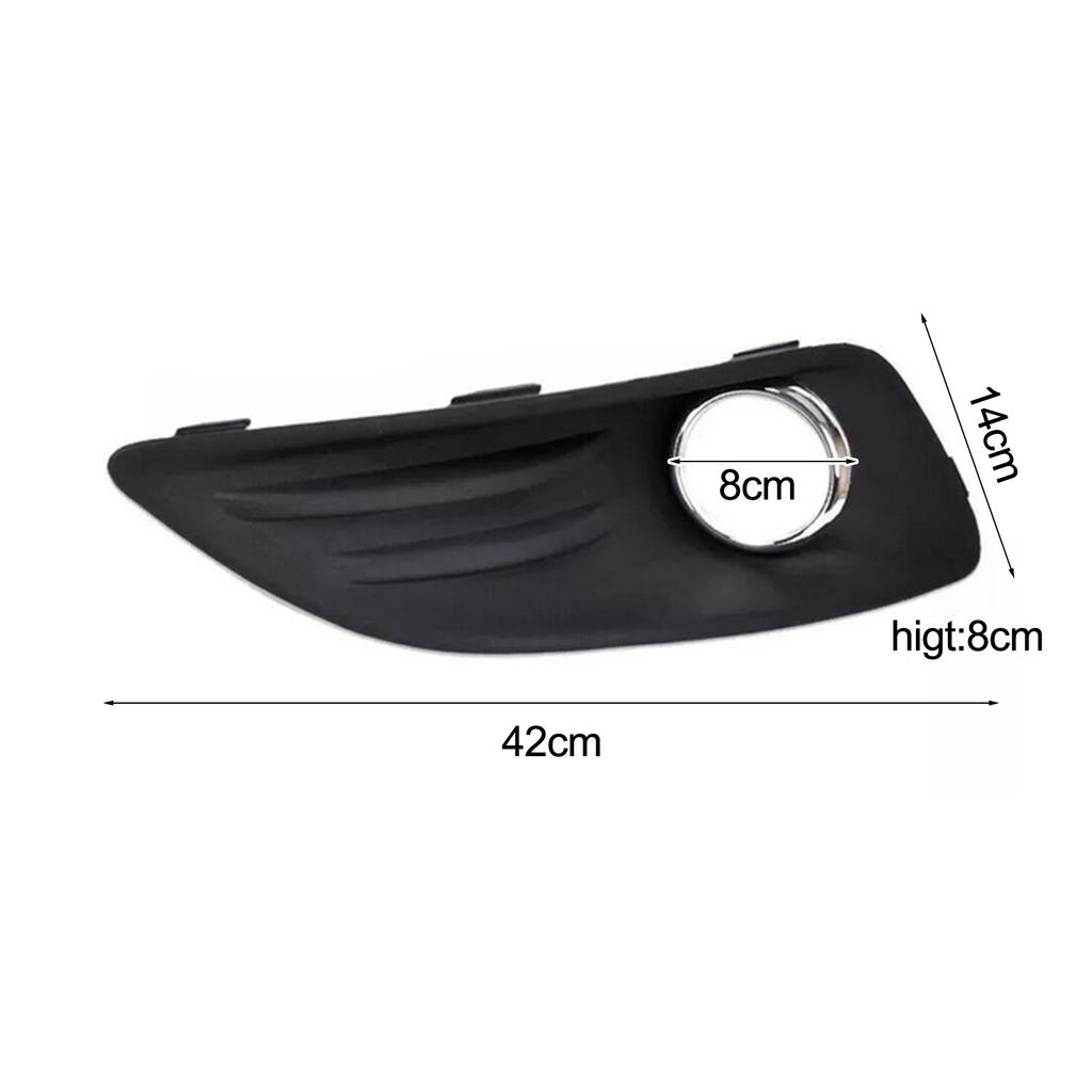 For Fiesta Car Accessories Fog Light Grilles Vehicle Upgrade Enhanced Driving Experience Visual Appeal Upgrade