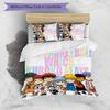 3pcs Kuroko's Basketball Design Cover Set - HD Printed Bedding with 1 Cover and 2 Pillowcases - Perfect for Home and Dorm Decor