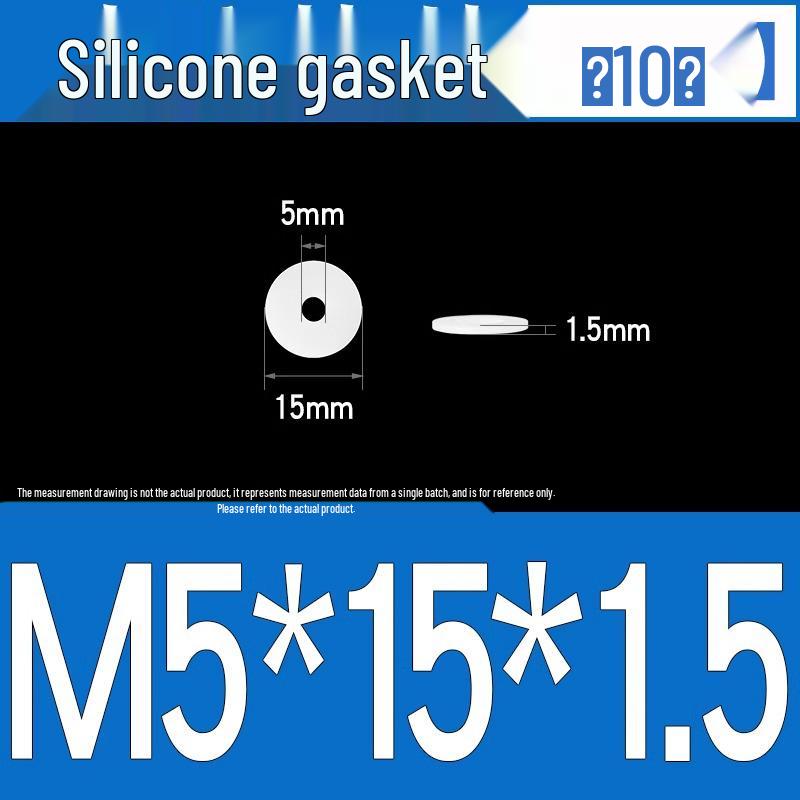 Silicone High-Temp Waterproof Gasket & Shock Absorbing Seal Pad