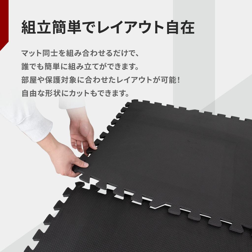 Body Sculpture Interlocking Mat 12mm Puzzle Mat Puzzle Mat Soundproof Mat Joint Joint Mat Thick BB-8340B