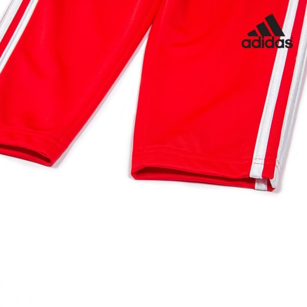 [Adidas Junior] Pantaloni de trening Adidas Junior Unisex SS Primăvară-Vară Roșii Albi Ak5850