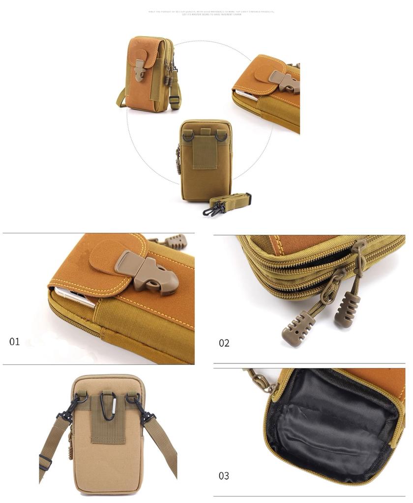 Multifunctional Smartphone Shoulder Waist Belt Perfect for Outings and Made of This Smartphone Case Features a Belt Design and Is Available In Pouch,