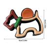 Cute Cartoon Dog Hair Claw Clip For Women Girls Ponytail Holder Accessories Colorful Animal Design Hair Clip Gift