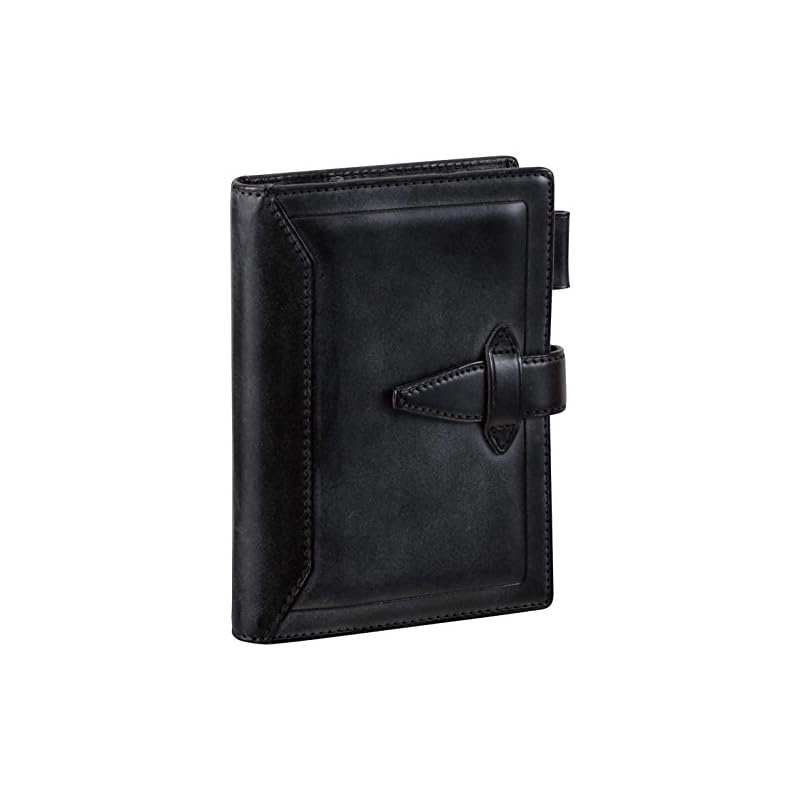Raymay Fujii Davinci Roroma Classic Pocket System Planner, Black DP3015B