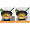 Non-Stick Surface Nonstick Wok Scratch-Resistant Coating Multi-Functional Fry Pan  All Stoves