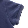 MIKIHOUSE Made In Japan Short Sleeve Polo Shirt 80 Navy Fawn Kid's Used