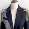 1Pc Comfortable Performance Diamond Chain Stage Tassel Shoulder Dress Lightweight Visual Effects Polyester Decoration