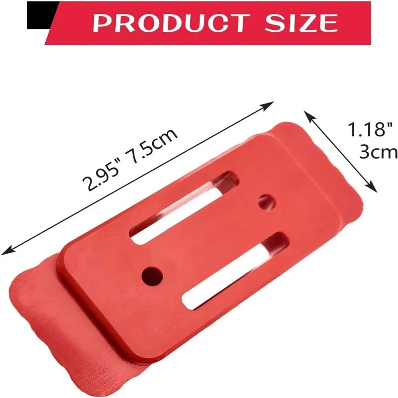 1/2/4pcs Mounting Feet With Screws For Milwaukee Packout Accessories Feet Mounting System Power Tool Parts Easy Installation