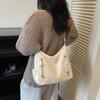 PU Zipper Fashi Tote Bags High Quality Large Capacity Versatile 2026 New Bags for Women Autumn Commuting Shoulder Bags