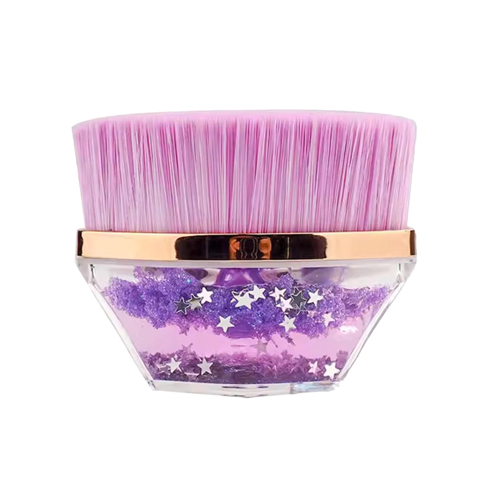 

1PC Face Brush for Liquid & Powder Foundation, Blush Application - Includes Travel-Friendly Protective Case, Makeup Tool One Size