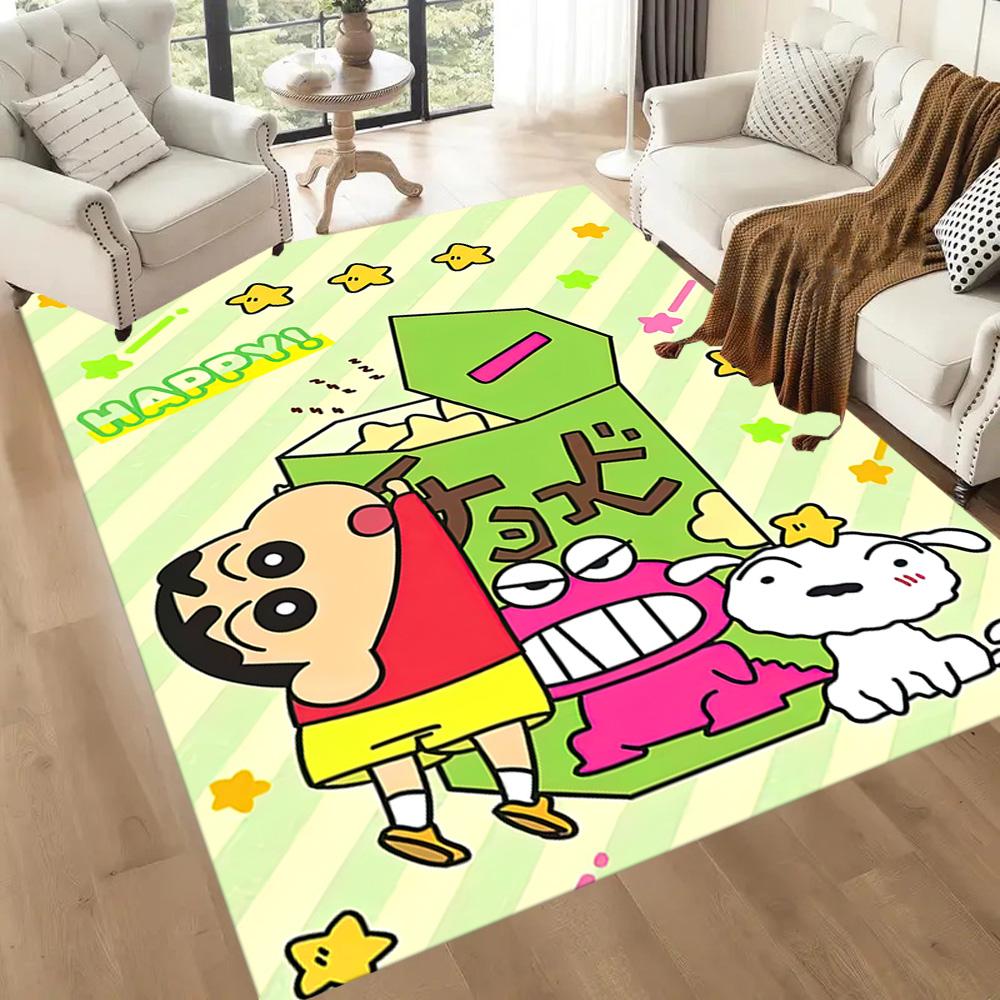 Cartoon Characters Adventure Square rugs are a great choice for living rooms, bedrooms, home décor, and as gifts.