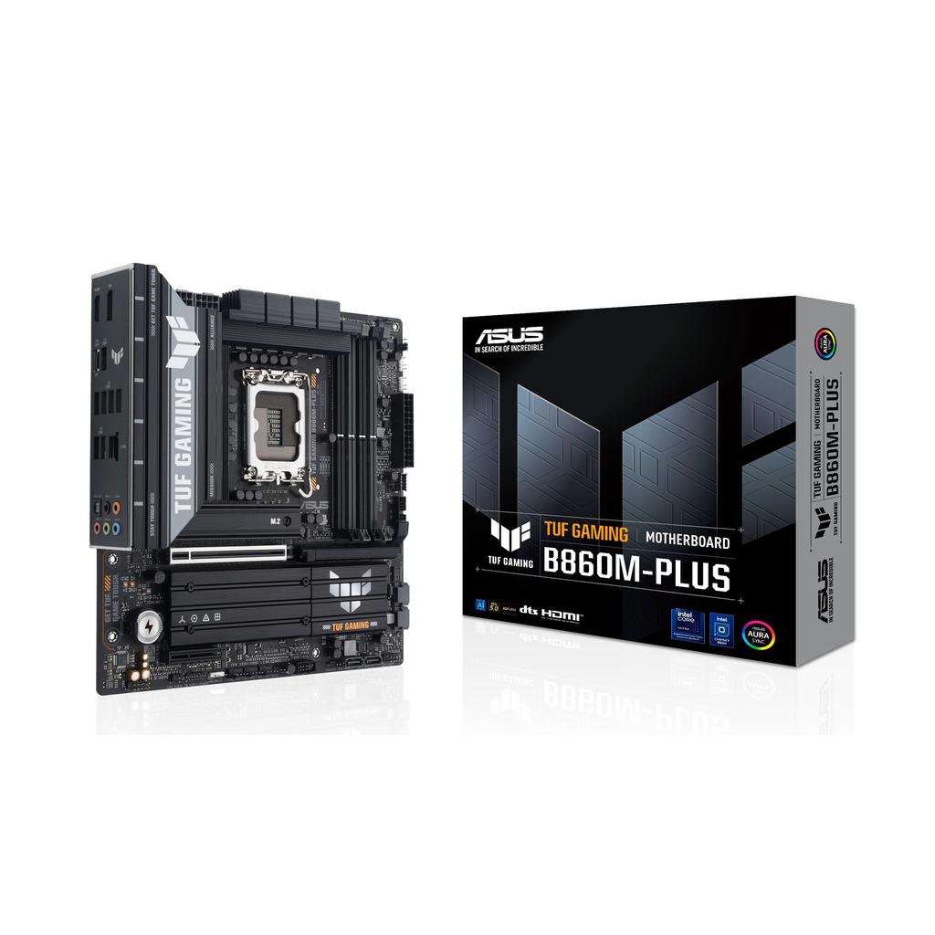 ASUS TUF GAMING Motherboard with Intel Core Ultra Processors and LGA1851 Model Authorized Japanese Distributor B860M-PLUS micro-ATX (Series 2) Socket,